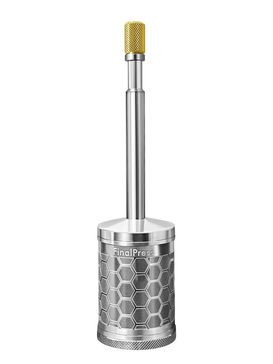 FinalPress portable coffee maker bottom lid cleanup enables quick disposal after brewing.