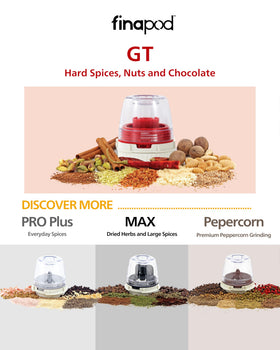 FinaMill Grater Pod gift set on kitchen counter, ideal gift