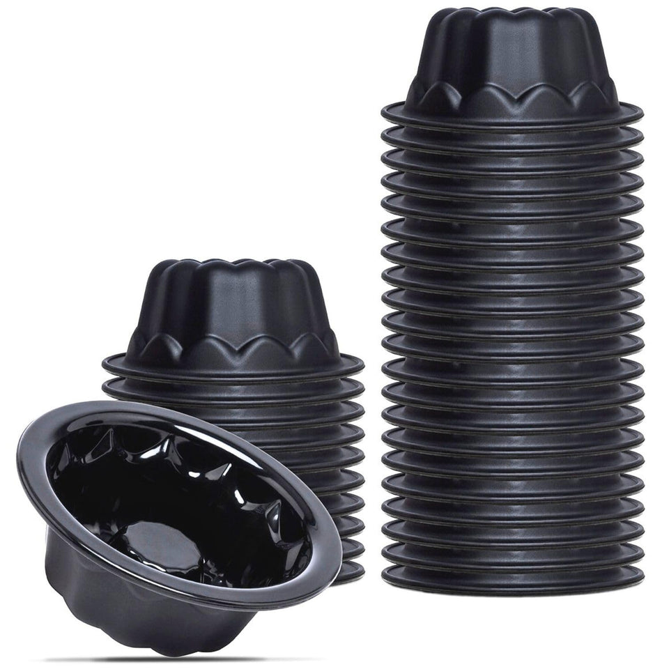 Findful 25-pack mini cake pans provide easy release for perfect 4-inch treats at home.