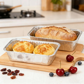 Findful 8.5x4.5x2.5 loaf pans sized for gifts.