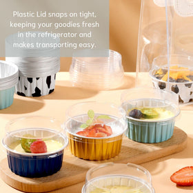 Findful filled dessert in a cup, showcasing elegant presentation.