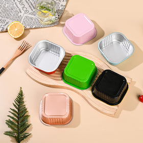 Findful 10oz disposable foil cups ready for baking and serving