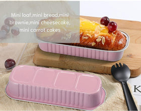 Findful aluminum foil pans with clear lids ideal for oven-to-table display.
