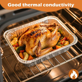 Findful microwave-safe pan for reheating meals without soggy bottoms