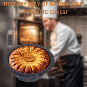 Findful mini flan molds create delicate layers with easy removal and even heat distribution.