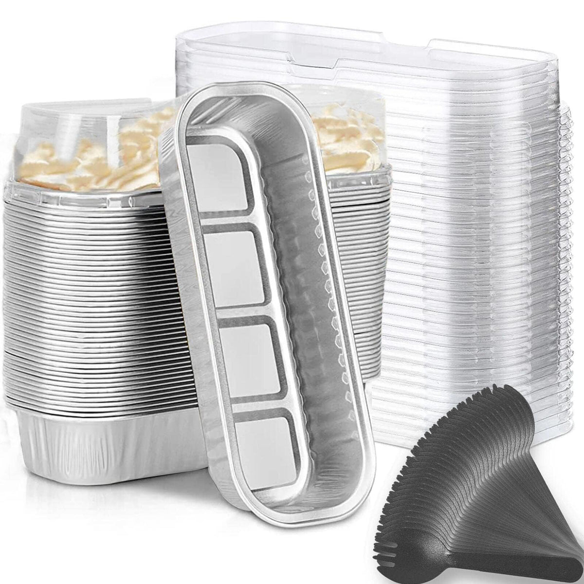 Findful barbecue-ready pans for outdoor gatherings.