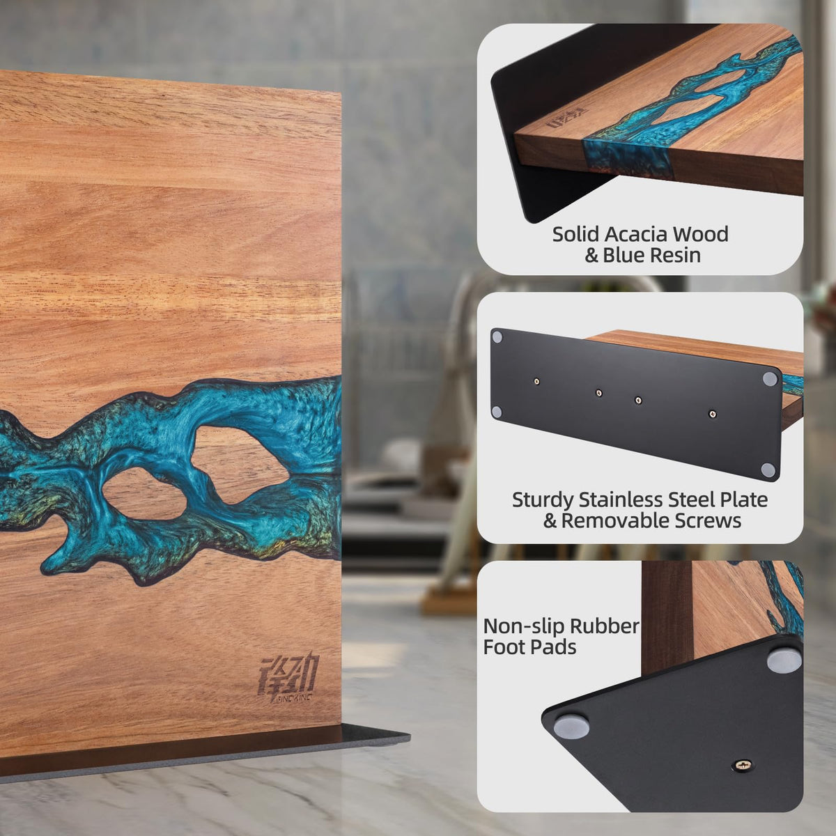 Findking versatile storage for scissors and bottle openers