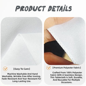FINDYOU fits standard 6ft rectangle tables for reliable coverage.