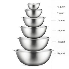 FineDine bowls showing nesting design for space-saving storage.