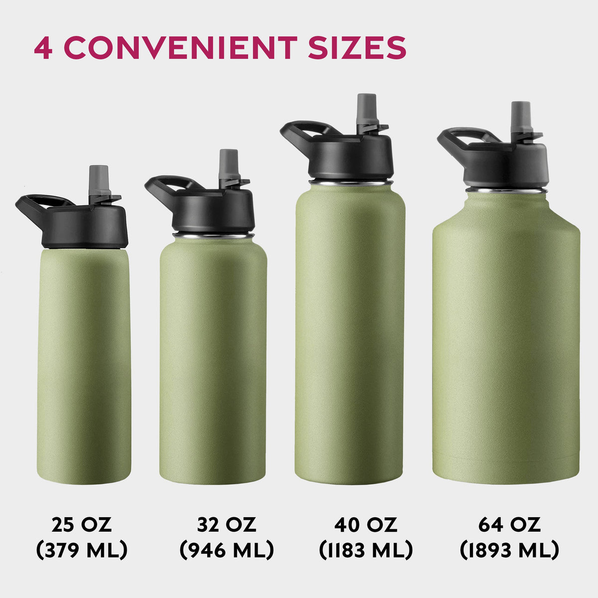 FineDine army green finish complements outdoor gear.