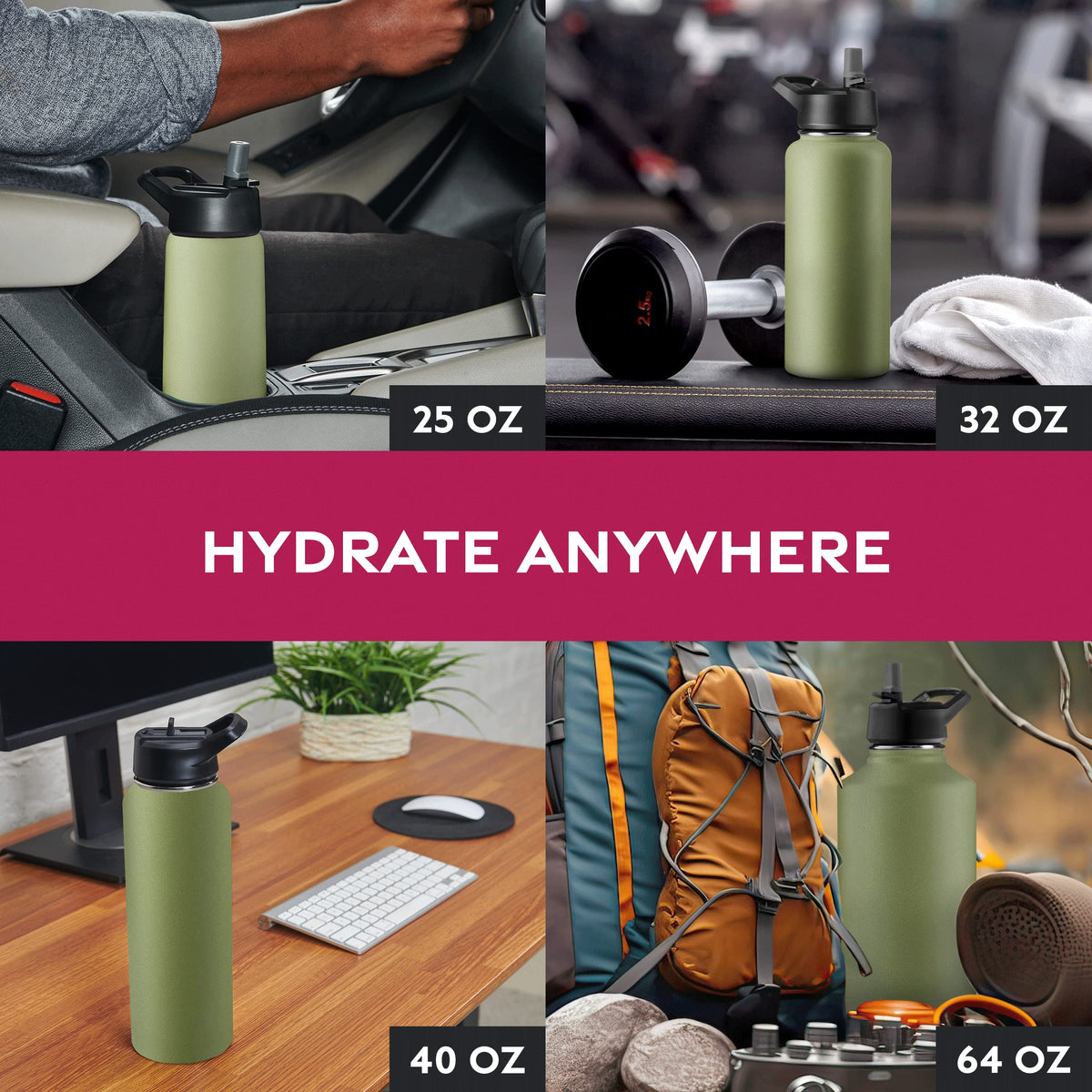 FineDine stainless steel is BPA-free and easy to clean.