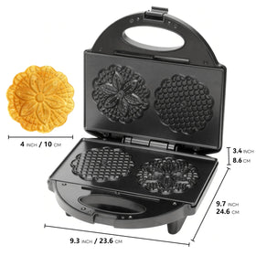 Gift-ready box highlights FineMade pizzelle maker as a thoughtful present.