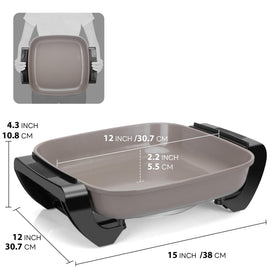 FineMade easy-cleanup design helps preserve surface over time.
