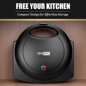 FineMade Taiyaki compact kitchen gadget, ideal for small kitchens and on-the-go breakfasts.
