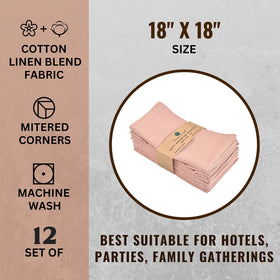 Napkin is washable and reusable in FingerCraft pack