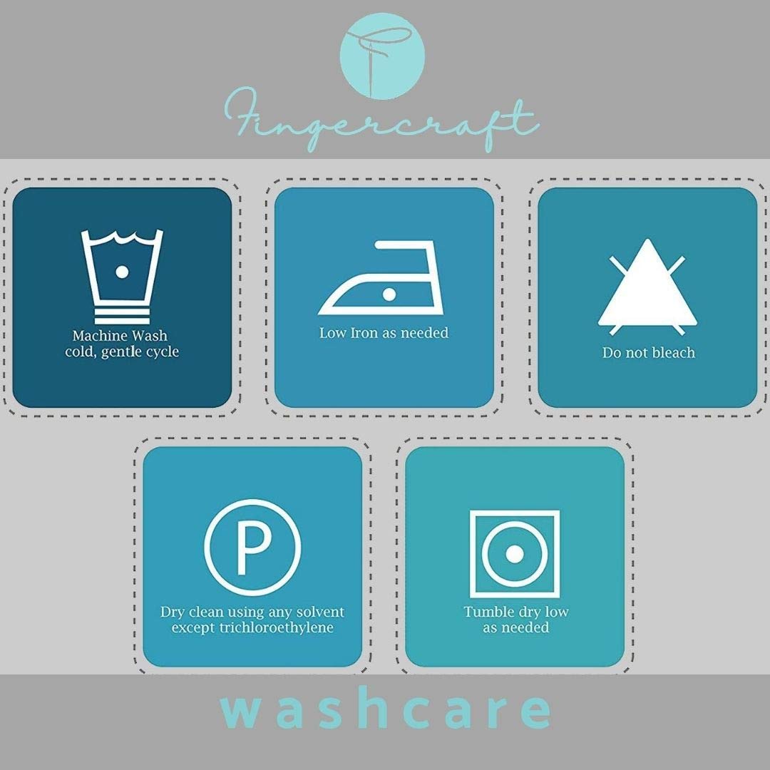 FINGERCRAFT easy-care napkin, machine washable and color-retaining with cold wash