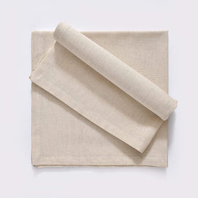 Fingercraft cotton-linen napkin texture showing absorbent fabric