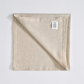 Fingercraft ivory napkins are washable and reusable for daily use