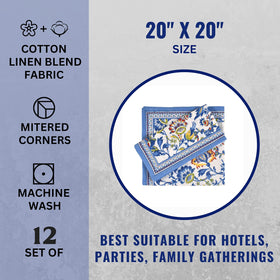 FingerCraft washable and reusable napkins for daily use