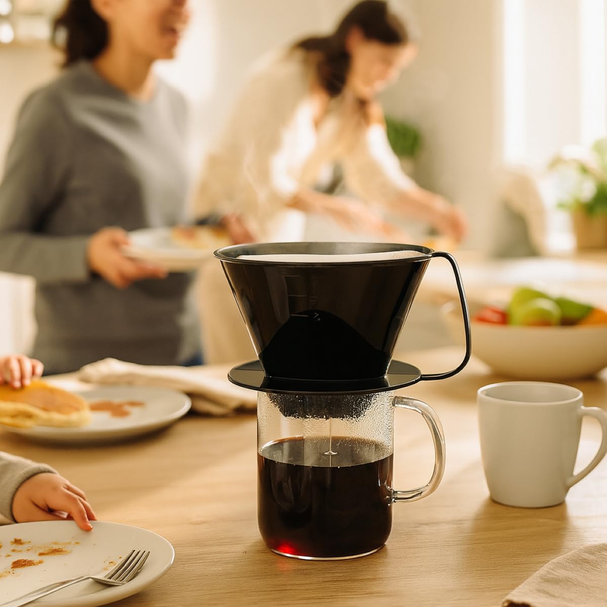 Fino pour-over cone portable design for travel-friendly brewing.