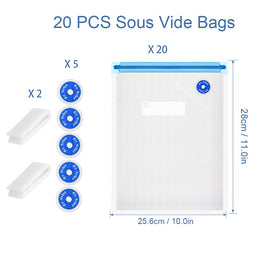FIRAWER double zipper seal – leak-free protection during storage and cooking.