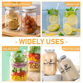 FIREBOOMOON easy fill jar ideal for homemade gifts and toppings