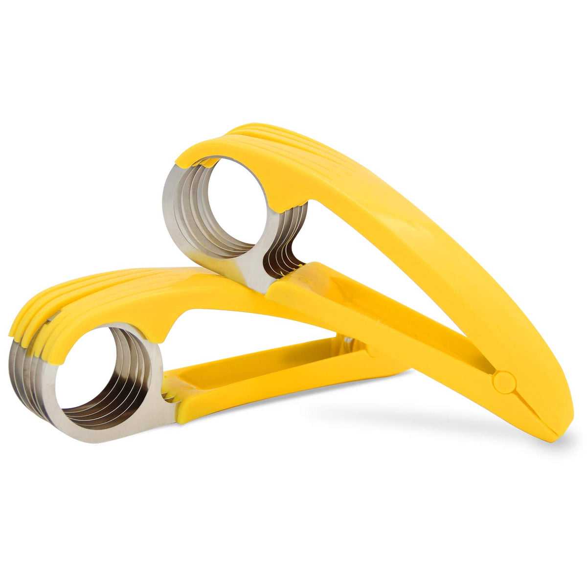 FireKylin banana slicer with circular hole enables quick slicing.