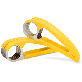 FireKylin banana slicer with circular hole enables quick slicing.