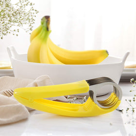 FireKylin banana slicer in dishwasher-safe design for easy cleaning.
