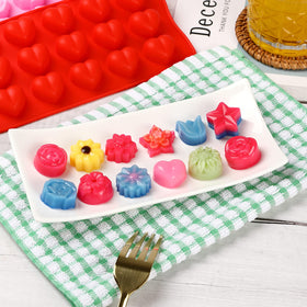 FireTreeSilverFlower festival mold for DIY party treats.