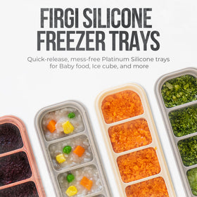 Close-up of 0.7 oz Firgi cubes ready for precise portions