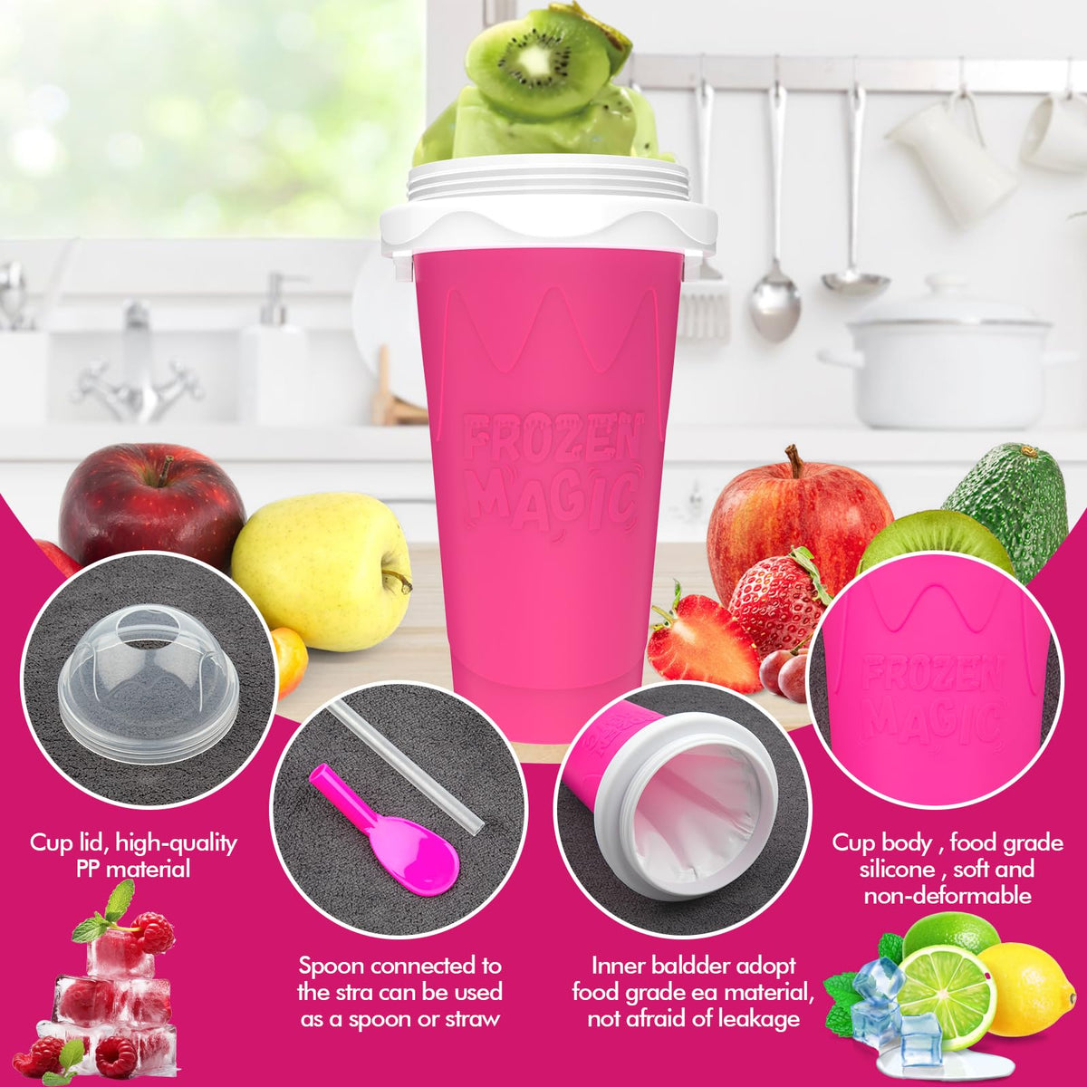 Firjuty gift-ready slushie cups for birthdays and family moments.
