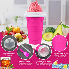 Firjuty pink slushie cup gift-ready packaging ideal for gifting