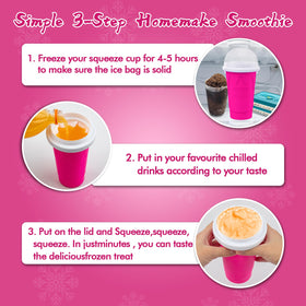 Firjuty slushie cup reusable and simple to clean after use