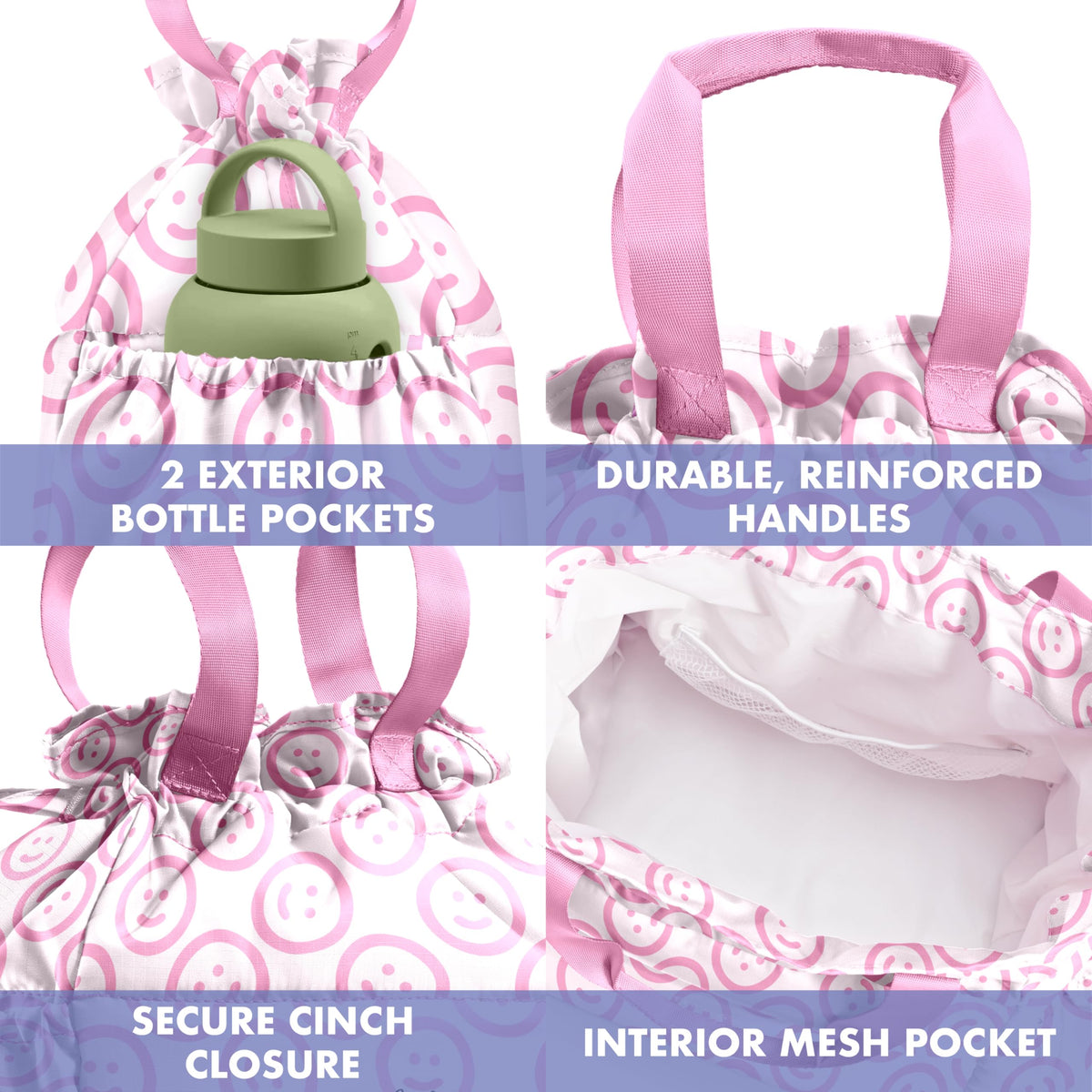 Fit & Fresh Cromwell exterior bottle pockets