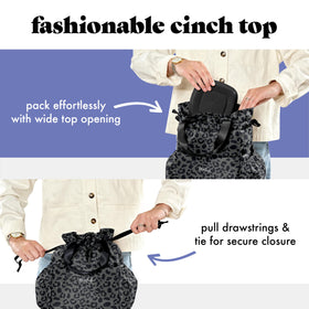 Fit & Fresh Cromwell interior mesh sleeve for secure, breathable storage and quick access.
