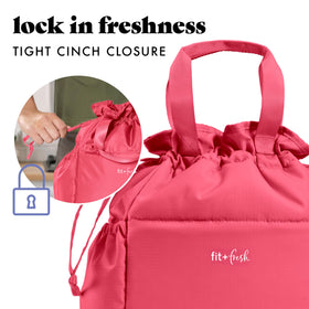 Fit & Fresh Cromwell interior mesh sleeve to secure smaller items