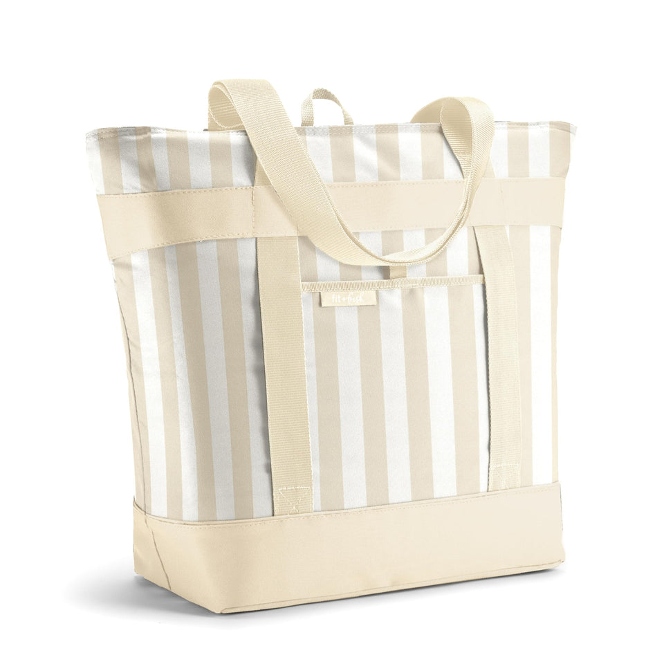 Fit & Fresh Insulated Tote interior showing spacious capacity for groceries and meals
