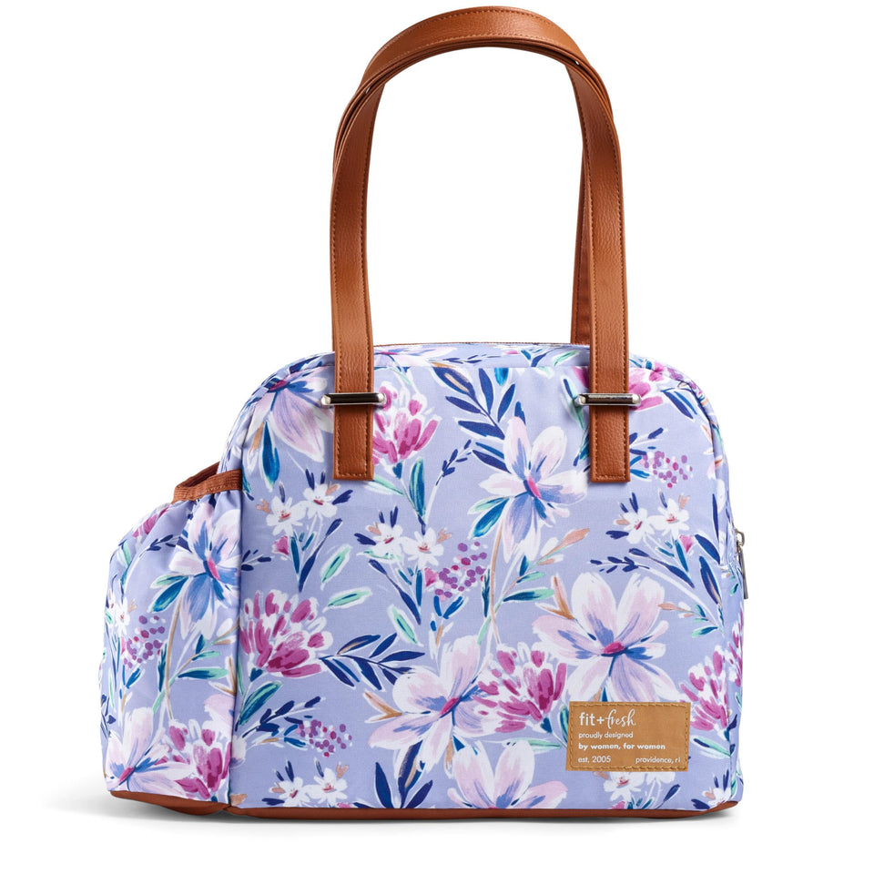 Fit & Fresh Laketown bag with top opening for easy filling and organizing meals.