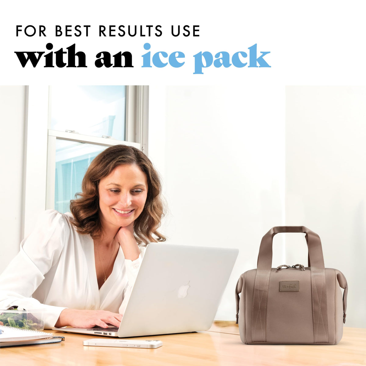 Remi lunch bag is a versatile carry, suitable as a bottle bag or mini cooler.