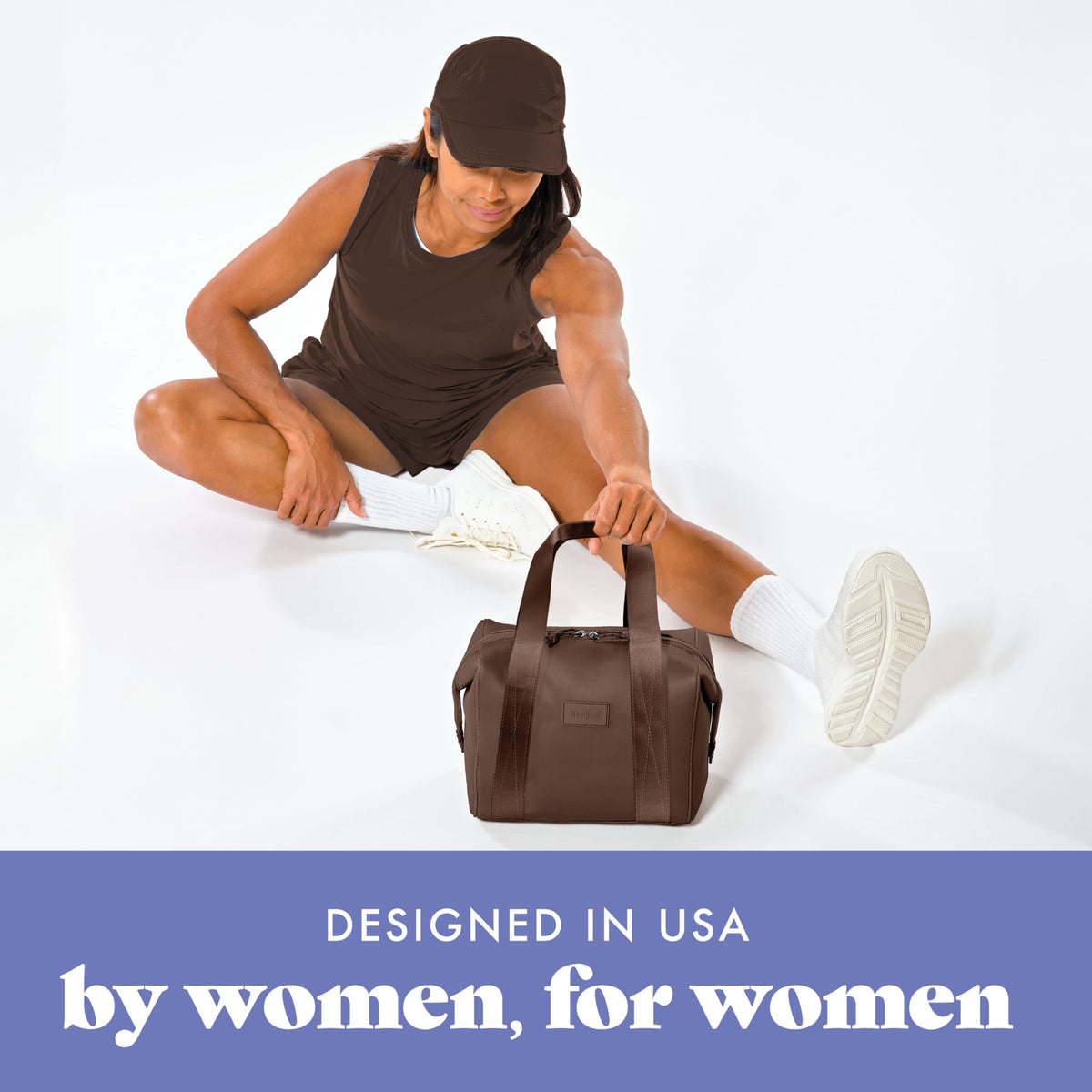 Remi bag doubles as bottle or cosmetic tote for versatility