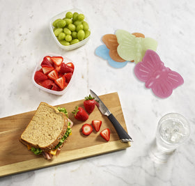 Fit & Fresh butterfly ice pack is reusable and easy to clean.