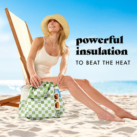 Leak‑resistant PEVA liner protects contents inside the Cromwell bag.