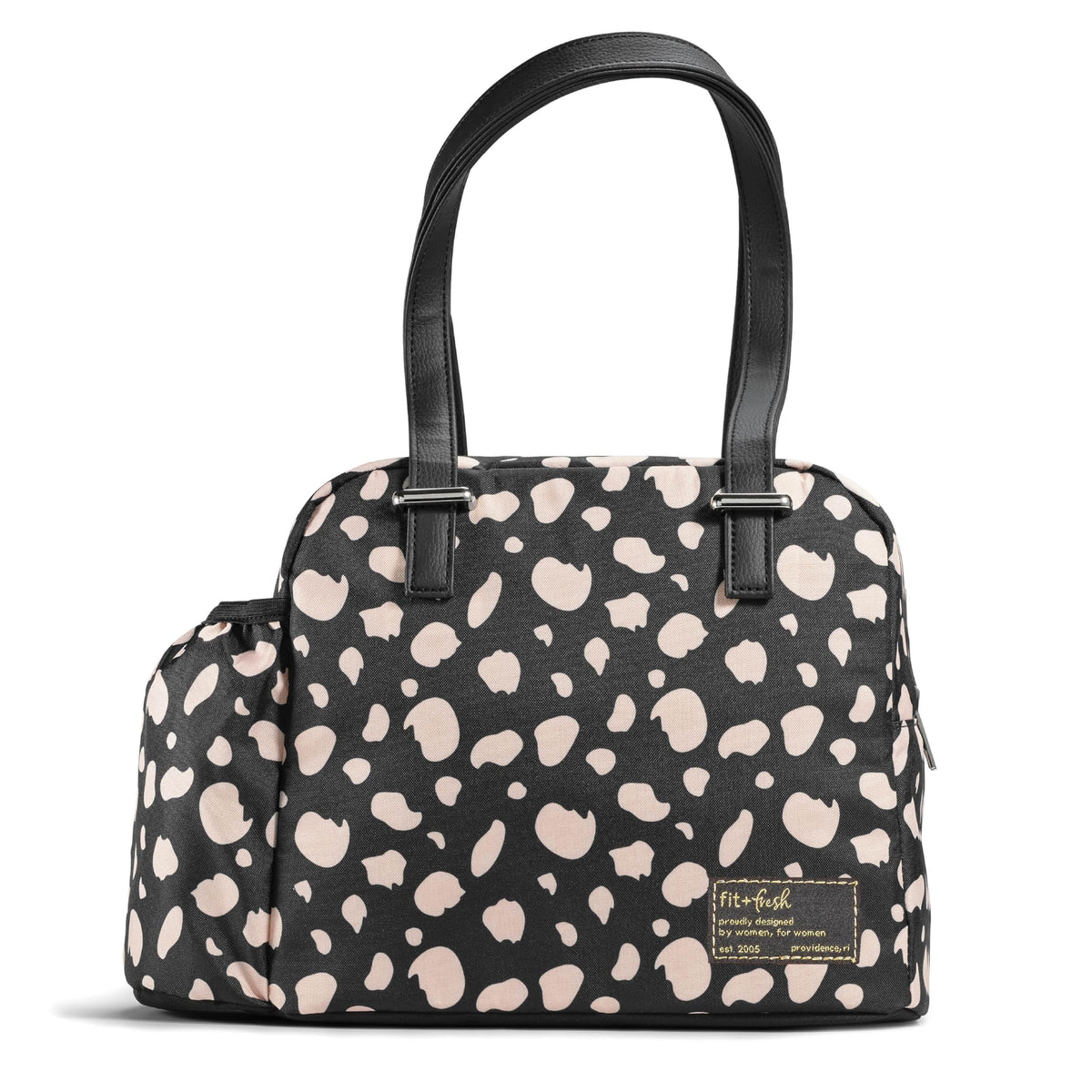 Fit & Fresh Laketown lunch bag with wide top opening for easy filling.