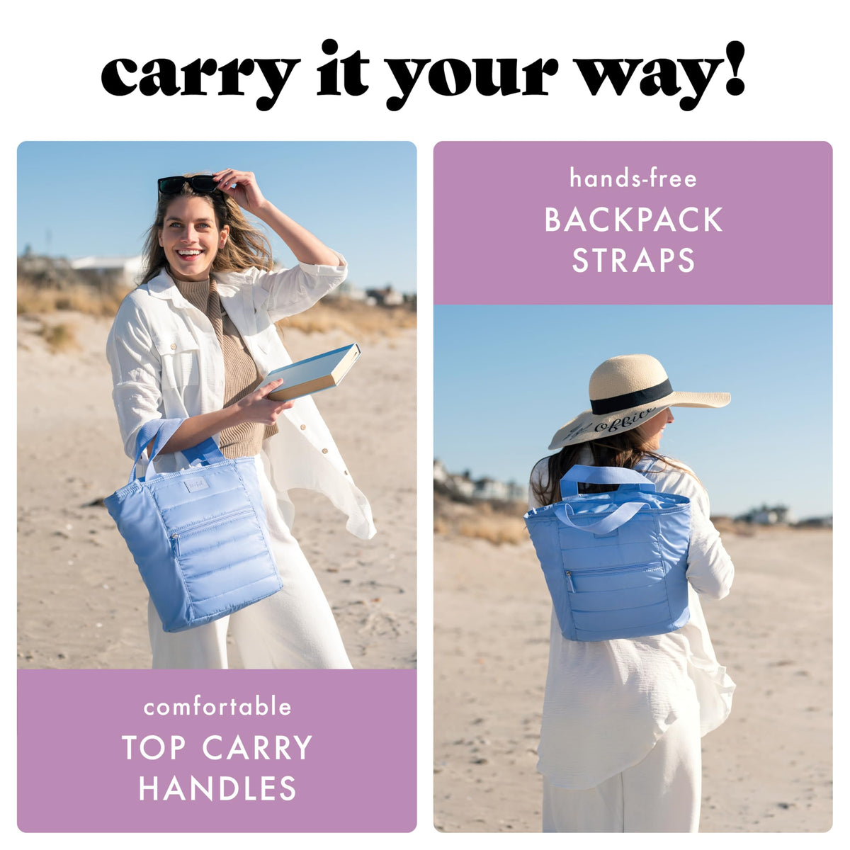 Triple-layer insulation keeps items cold in the Mari cooler