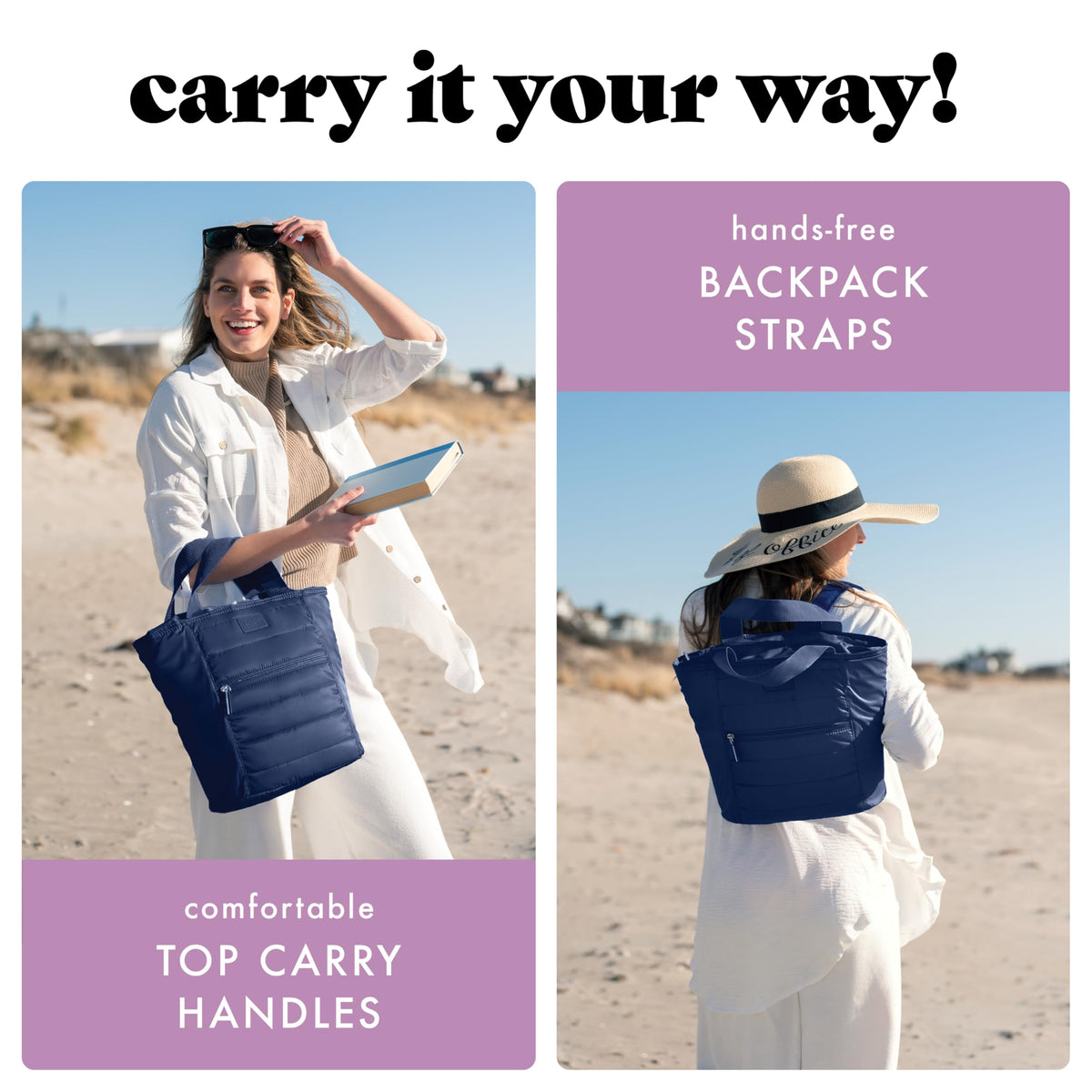 Fit & Fresh Mari triple-layer insulation keeps snacks cool on adventures.
