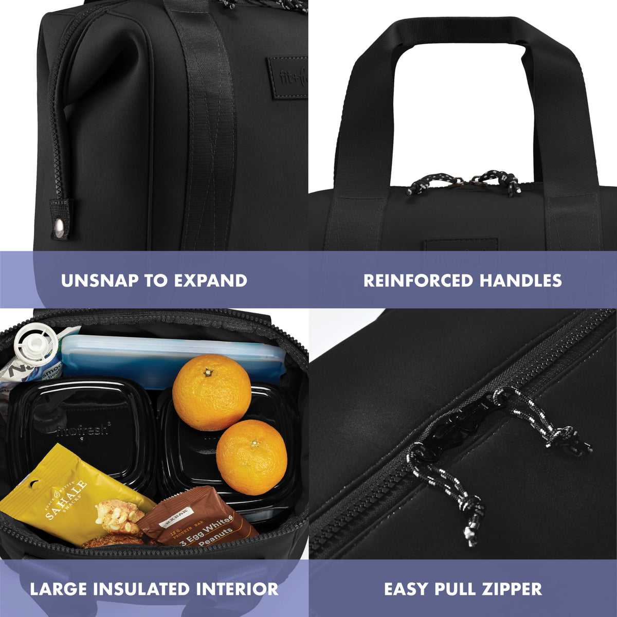 Remi lunch bag complete kit with containers and ice pack