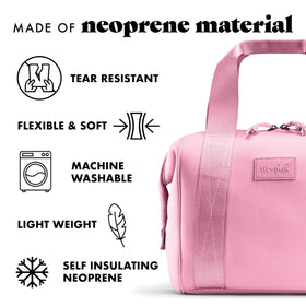 Remi lunch bag container set and ice pack for organized meals