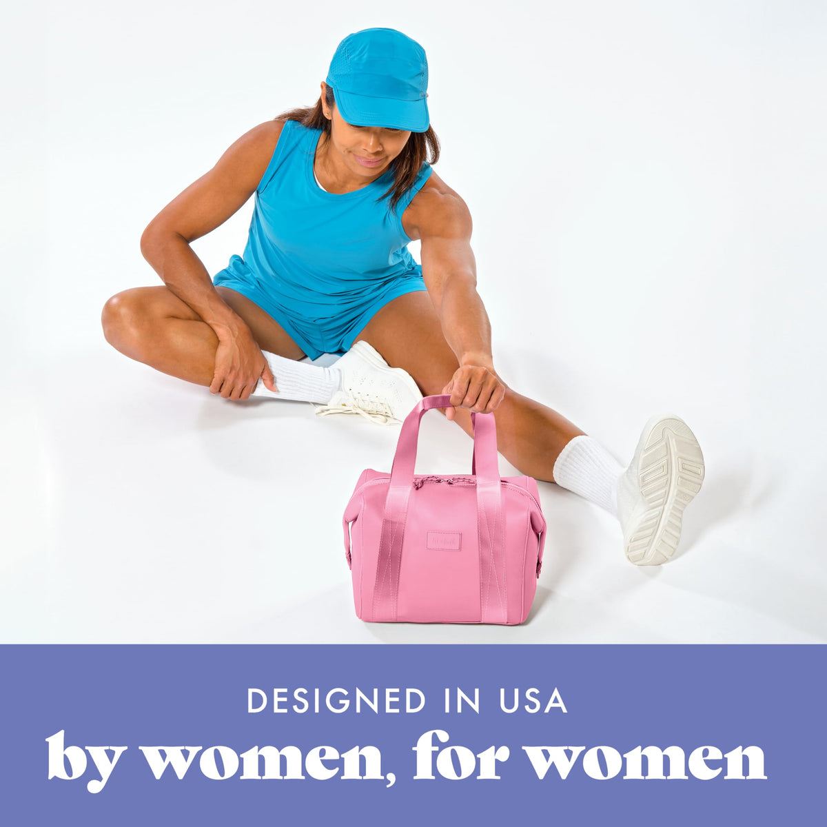 Fit & Fresh Remi bag durable handles for easy carrying
