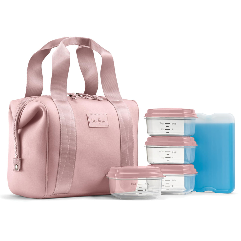 Fit & Fresh Remi lunch bag front view showing stylish tote for workdays
